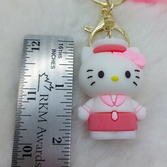 2/$25 Hello Kitty keychai wrist strap lanyard with "The sunshine Unicorn" - Picture 4 of 6